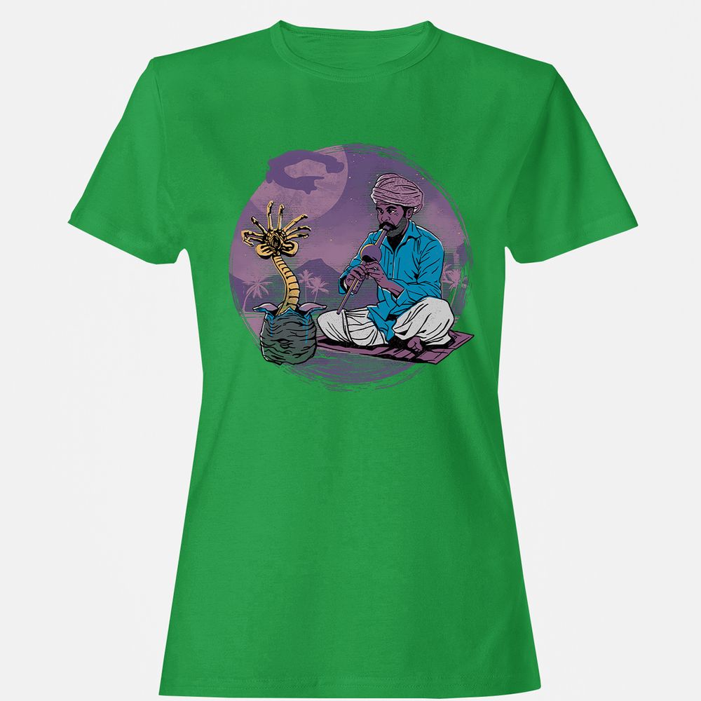 Women's T-Shirt - 5BUHMSX6 - Irish Green - 7