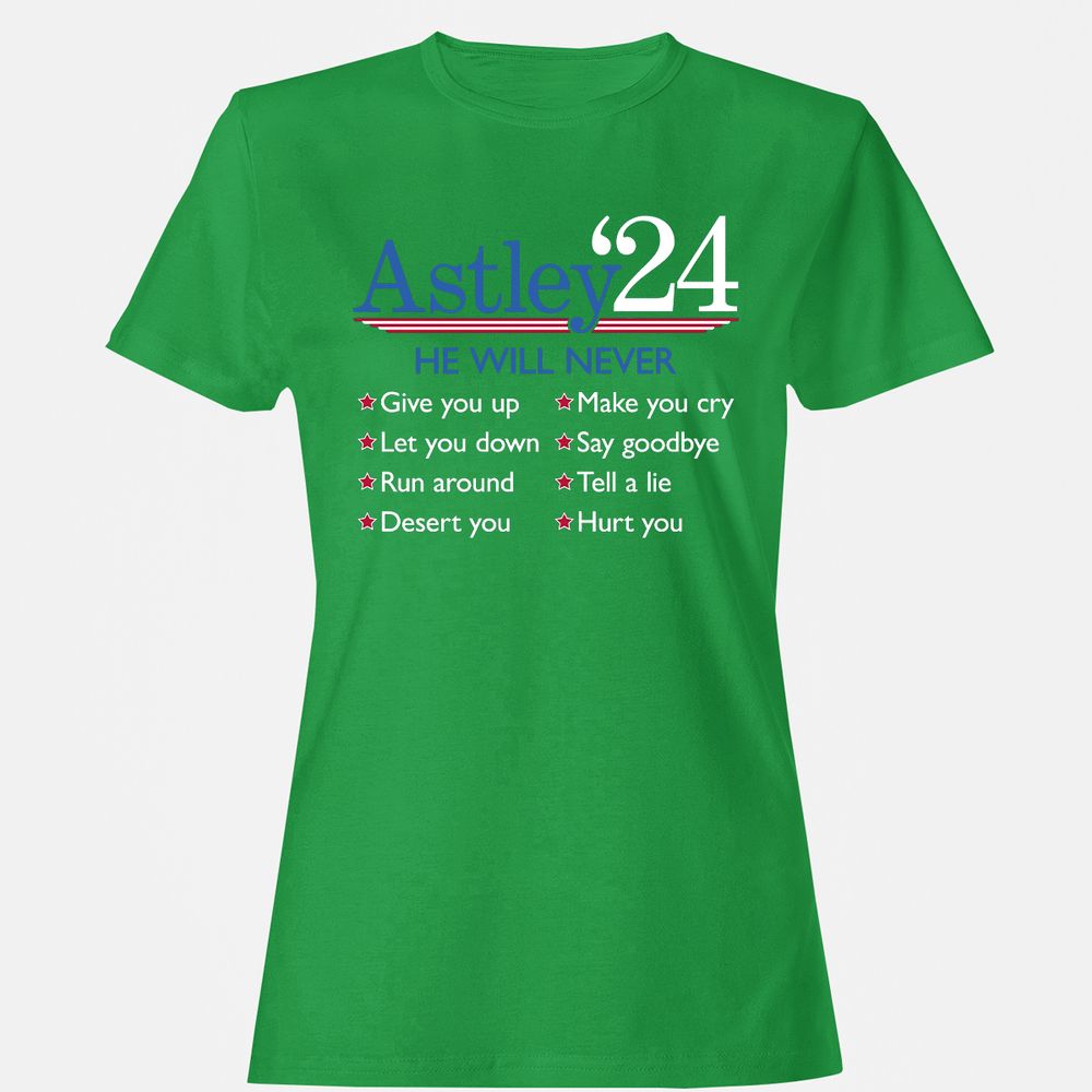 Women's T-Shirt - 6ZD4BKN4 - Irish Green - 7