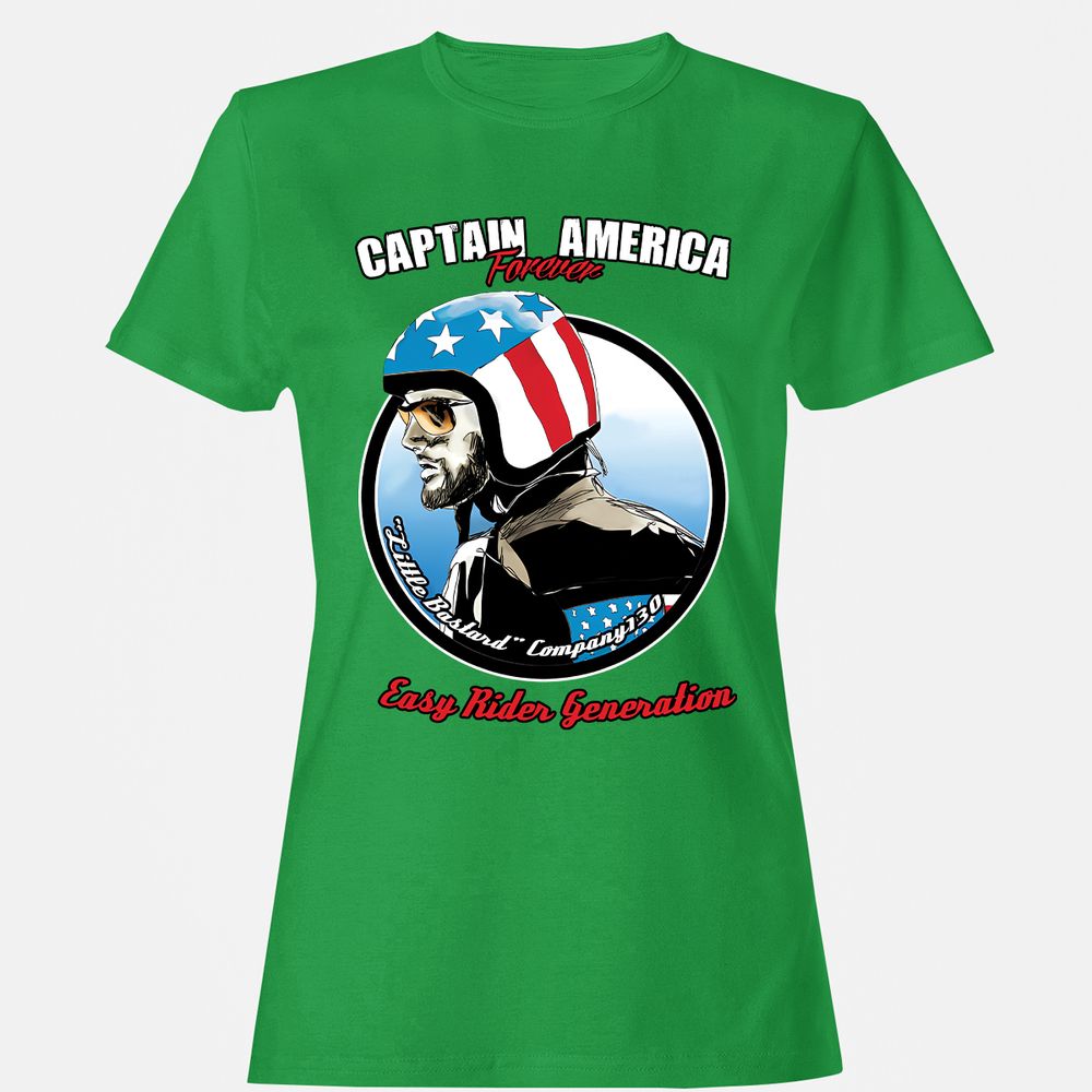 Women's T-Shirt - Q1HSZAEE - Irish Green - 7