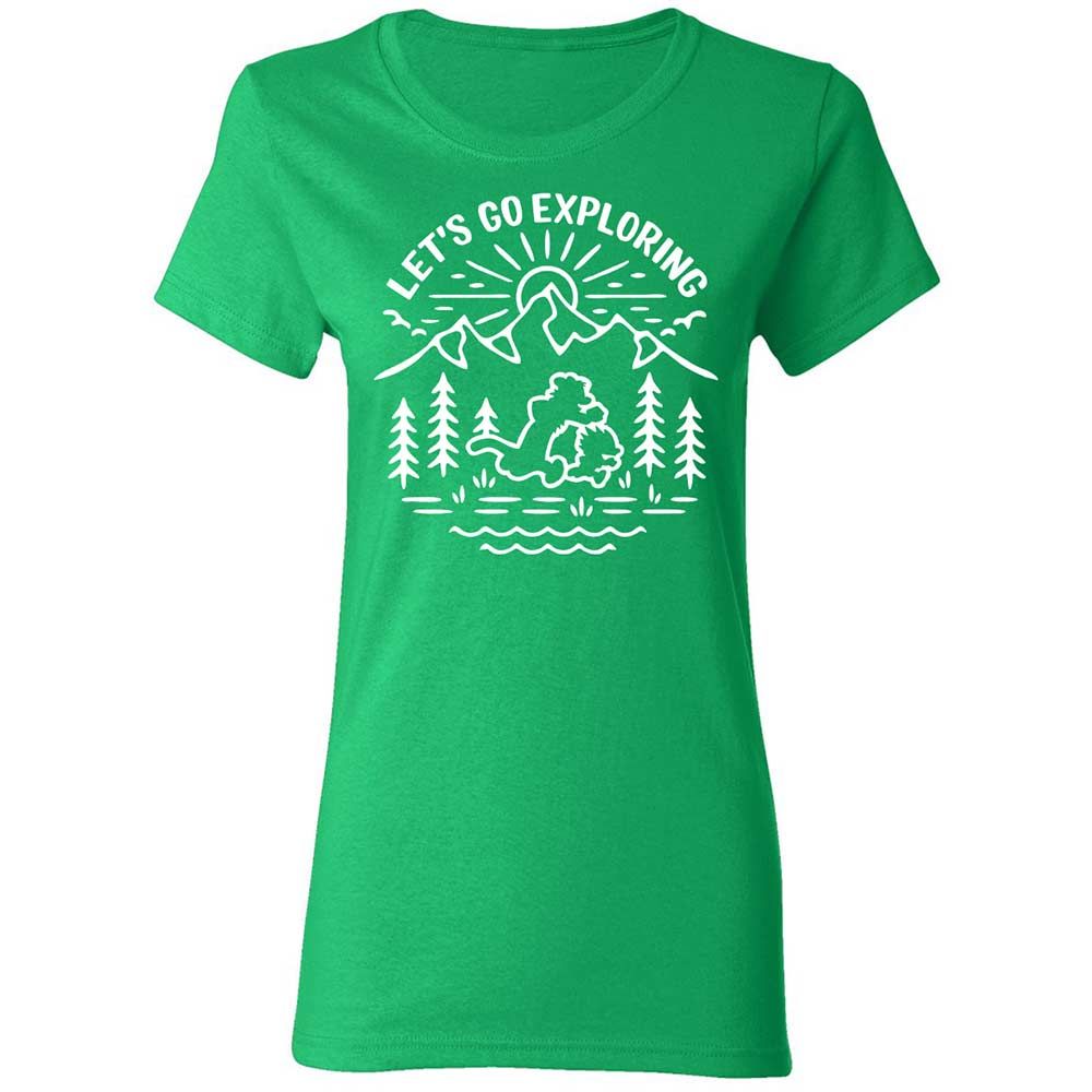 Women's T-Shirt - EU58BQQK - Irish Green - 7