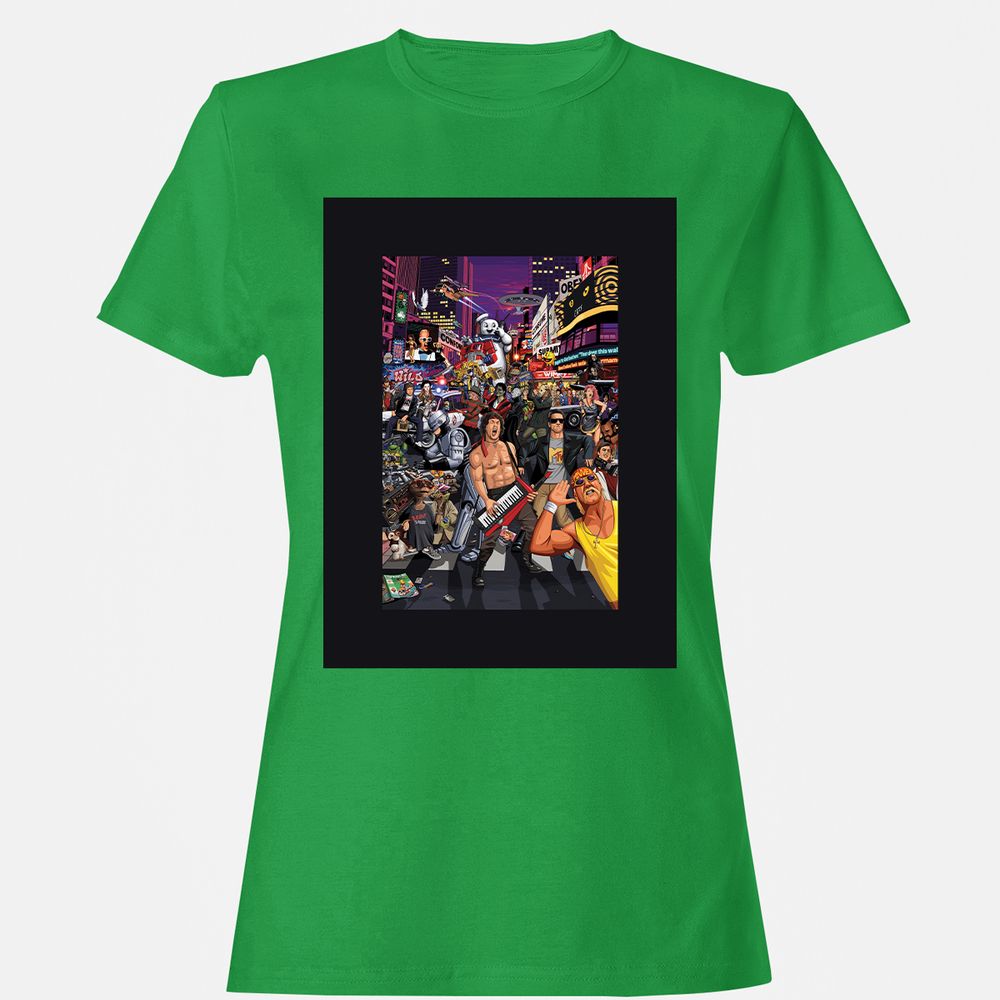 Women's T-Shirt - KQLA58Q7 - Irish Green - 7