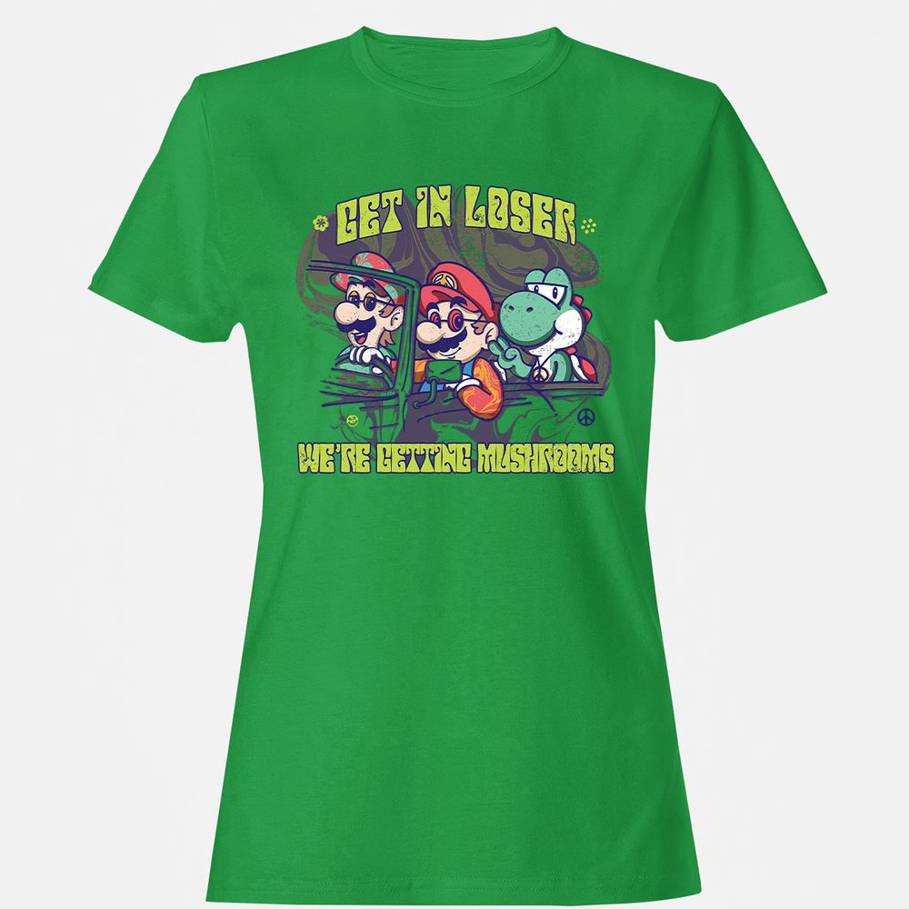 Women's T-Shirt - XHUJWZJQ - Irish Green - 7