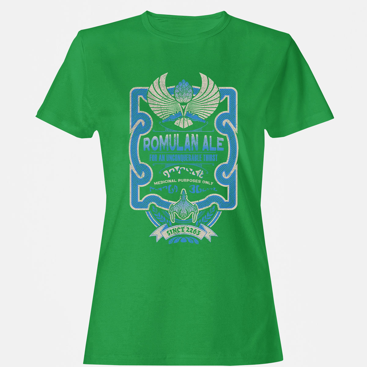 Women's T-Shirt - U9NHZSF9 - Irish Green - 7