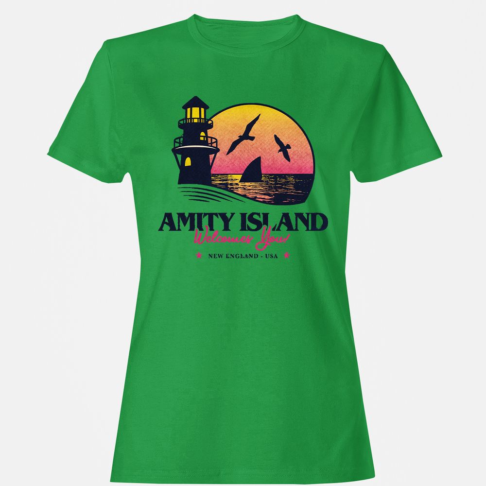 Women's T-Shirt - 3YN3J7GZ - Irish Green - 7