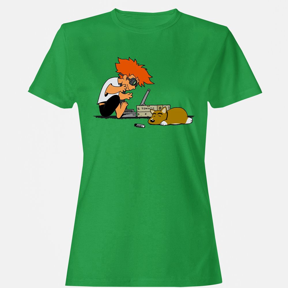 Women's T-Shirt - LX6C7821 - Irish Green - 7