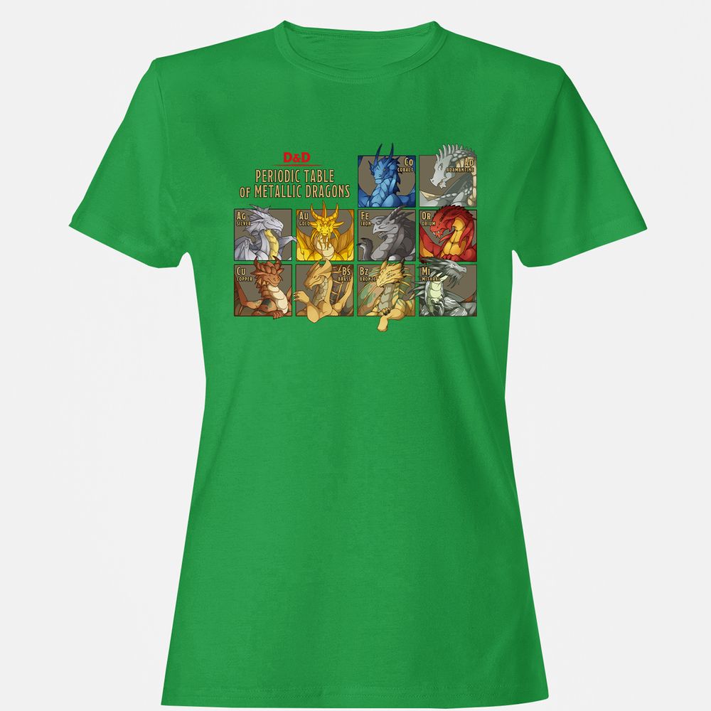 Women's T-Shirt - GU9M4LHF - Irish Green - 7