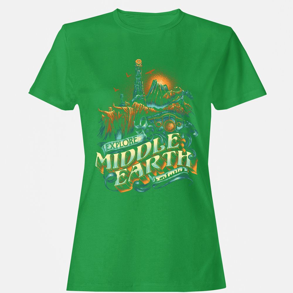 Women's T-Shirt - 9A3VMTK9 - Irish Green - 7