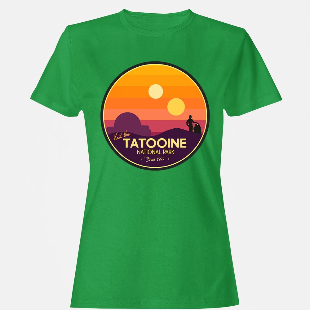 Women's T-Shirt - PNQRWPZH - Irish Green - 7