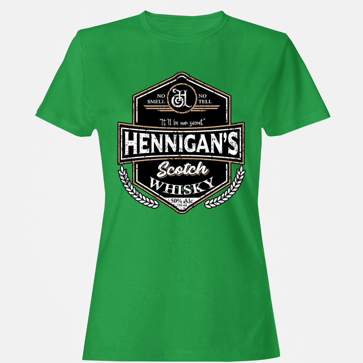Women's T-Shirt - K5ZS2NVV - Irish Green - 7