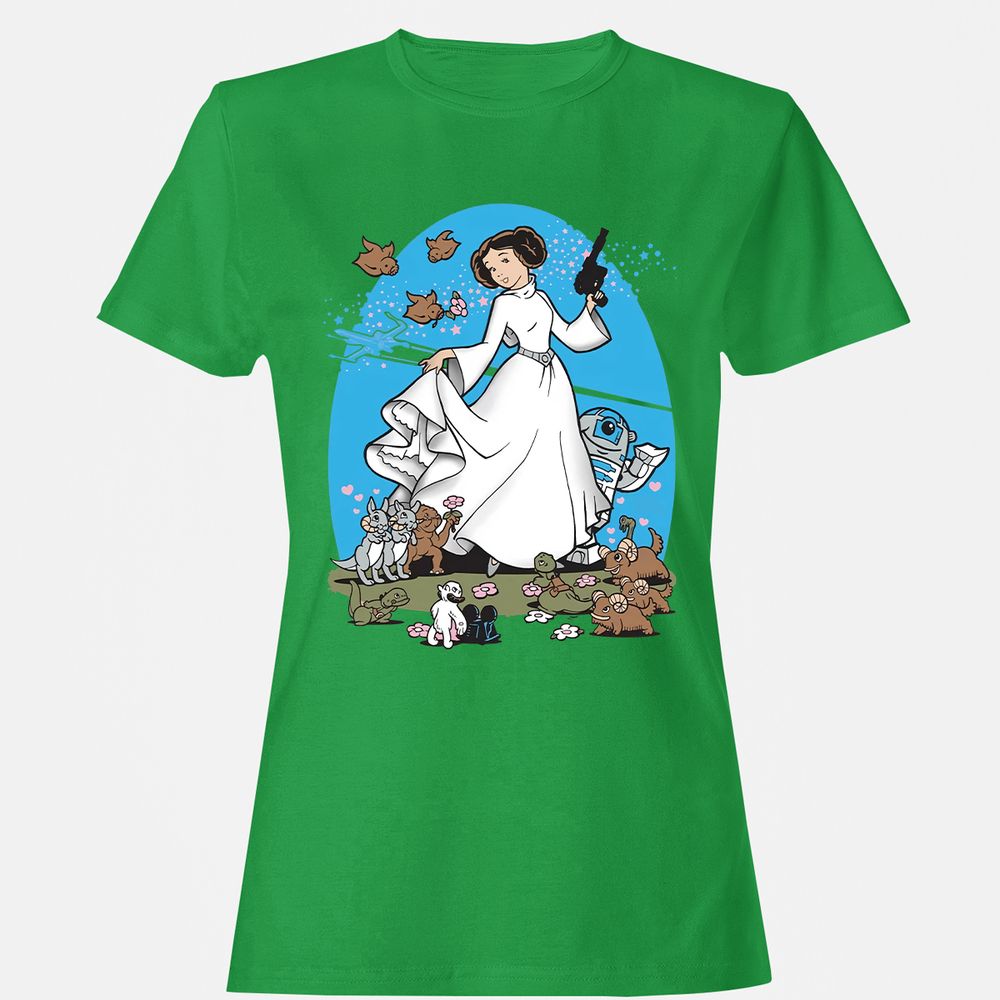 Women's T-Shirt - J4V6BR92 - Irish Green - 7