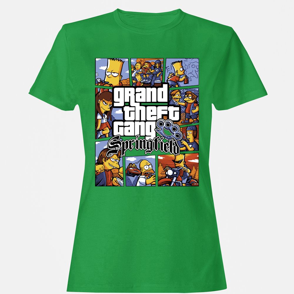 Women's T-Shirt - 2U7DKQSM - Irish Green - 7