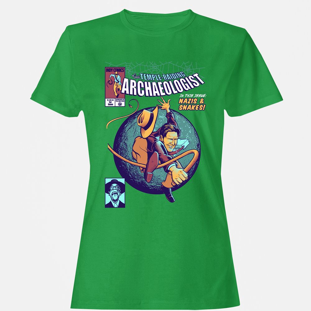 Women's T-Shirt - T7MQZX6J - Irish Green - 7