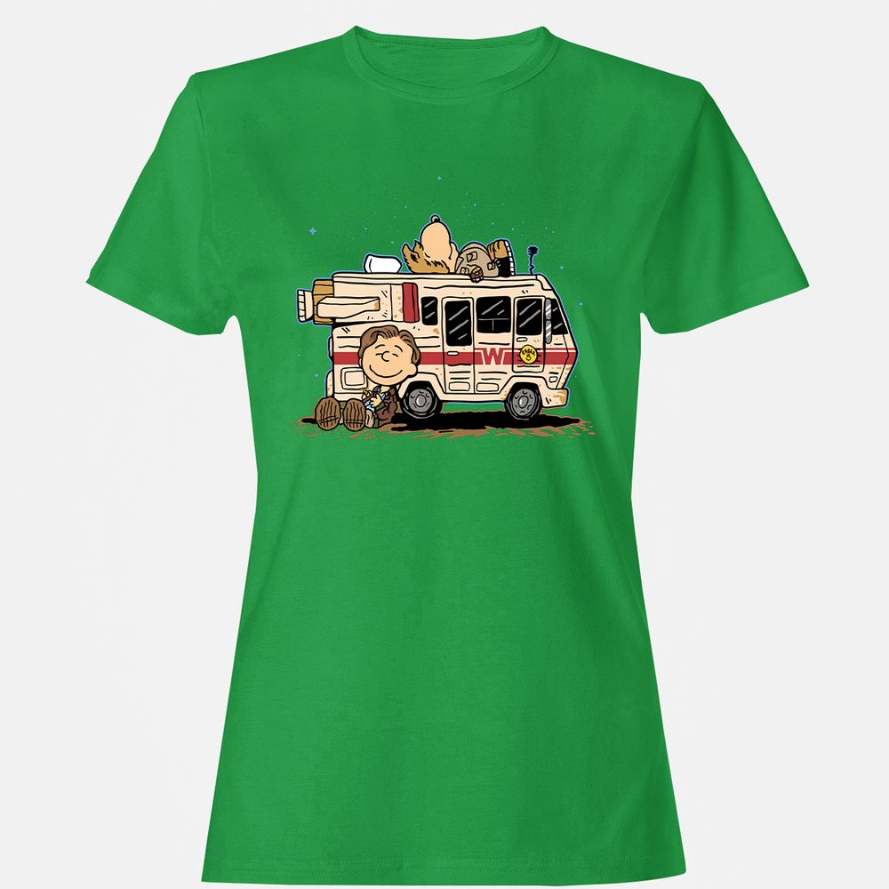 Women's T-Shirt - 9EP1QK2M - Irish Green - 7