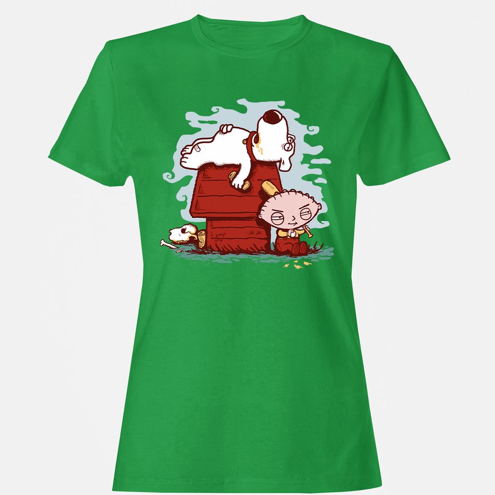 Women's T-Shirt - 8P5A1EDD - Irish Green - 7