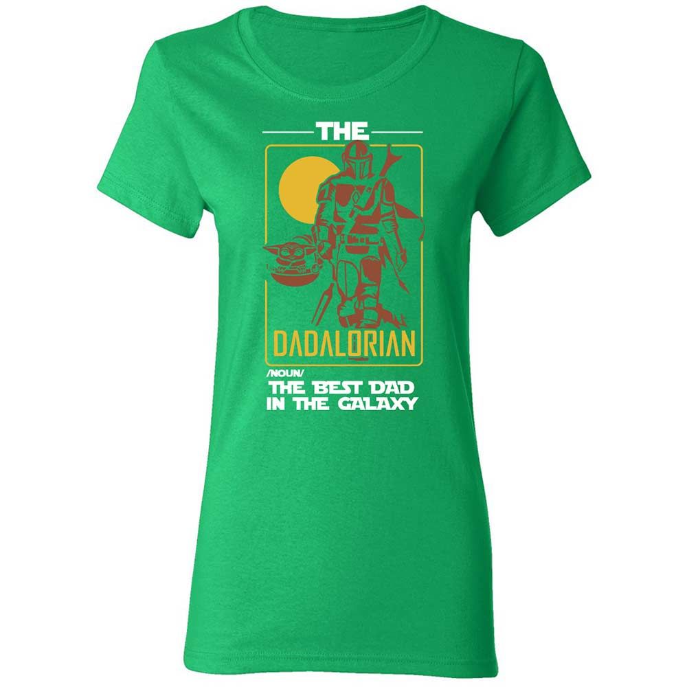 The Dadalorian The Best Dad In The Galaxy - Irish Green - 7