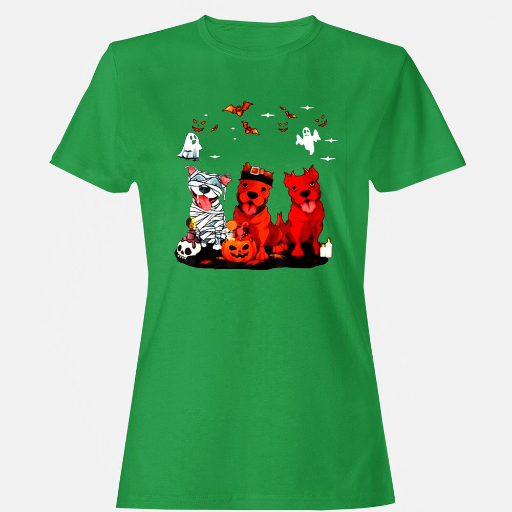Women's T-Shirt - H9TGGUPJ - Irish Green - 7