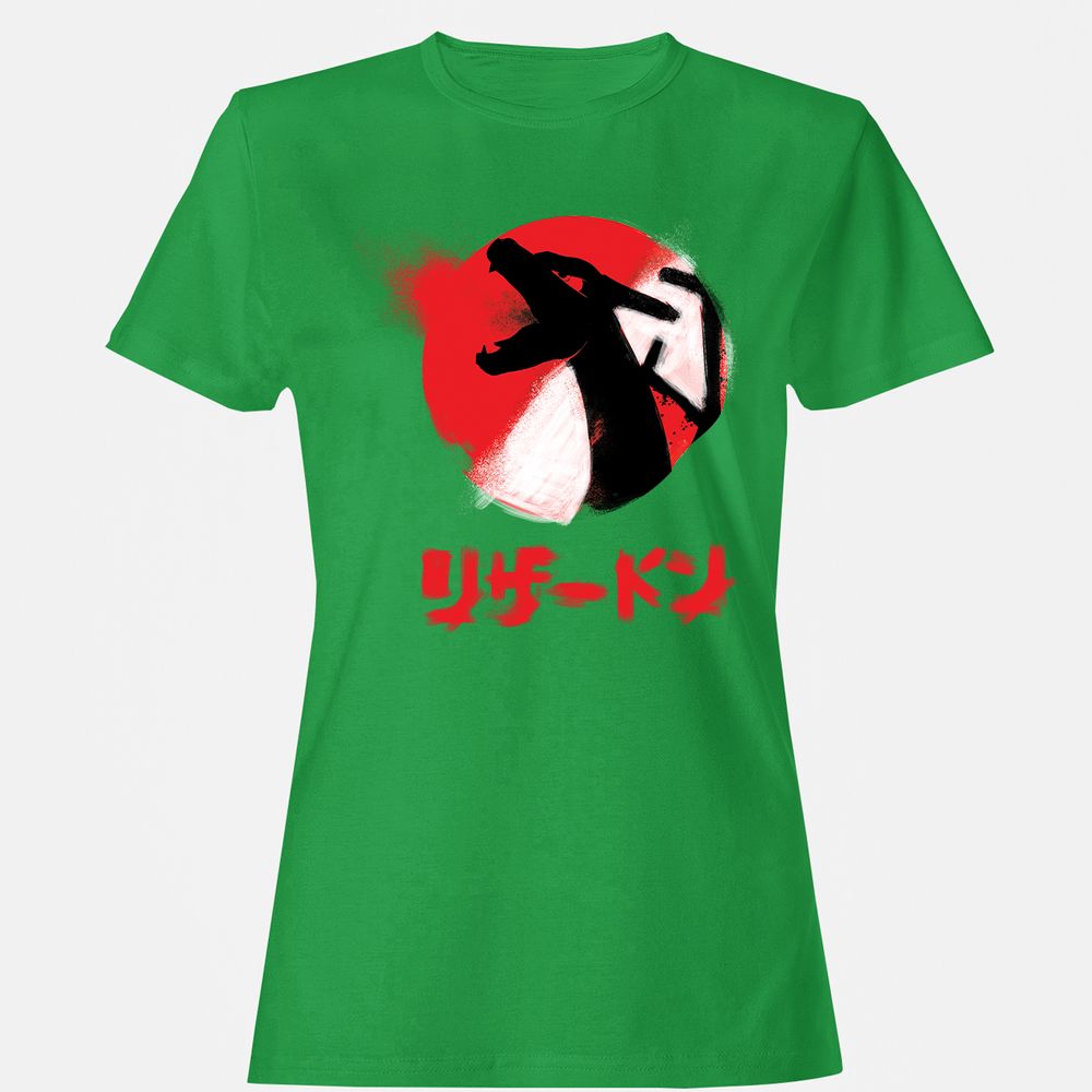 Women's T-Shirt - B5UZ6PCW - Irish Green - 7