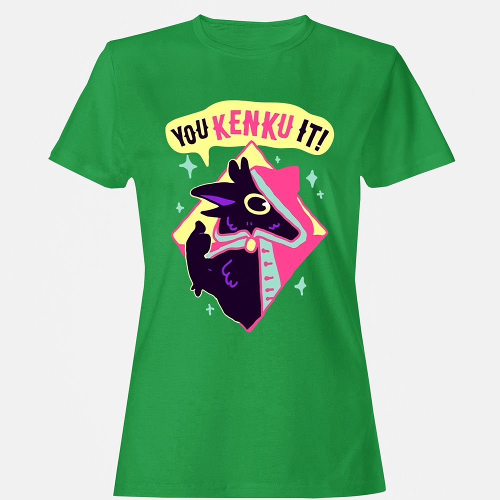 Women's T-Shirt - 9Q5ZTBGV - Irish Green - 7