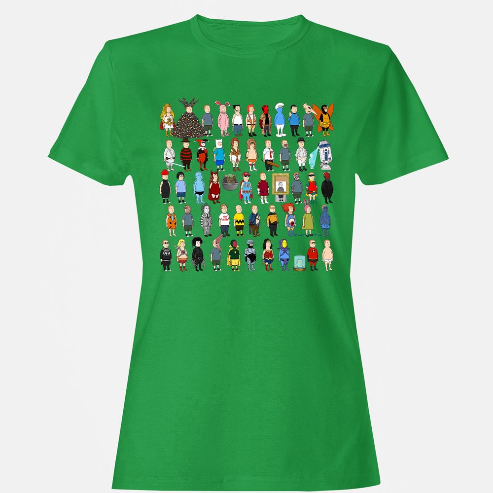 Women's T-Shirt - V4UFQJXL - Irish Green - 7