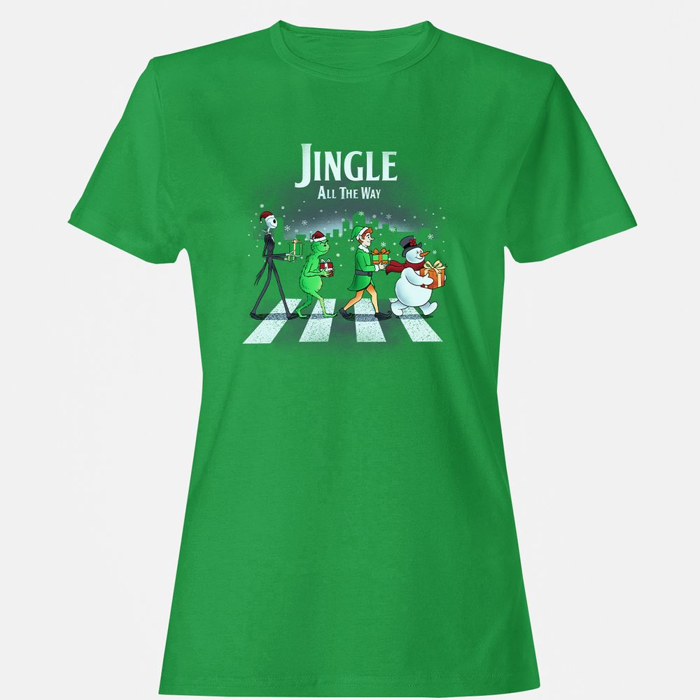 Women's T-Shirt - B5JLG9MT - Irish Green - 7