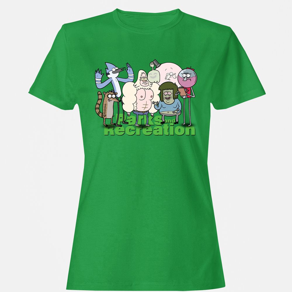 Women's T-Shirt - 5B6QSWMG - Irish Green - 7