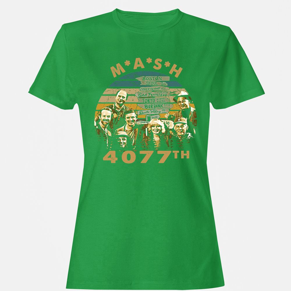 Women's T-Shirt - SDZNV735 - Irish Green - 7