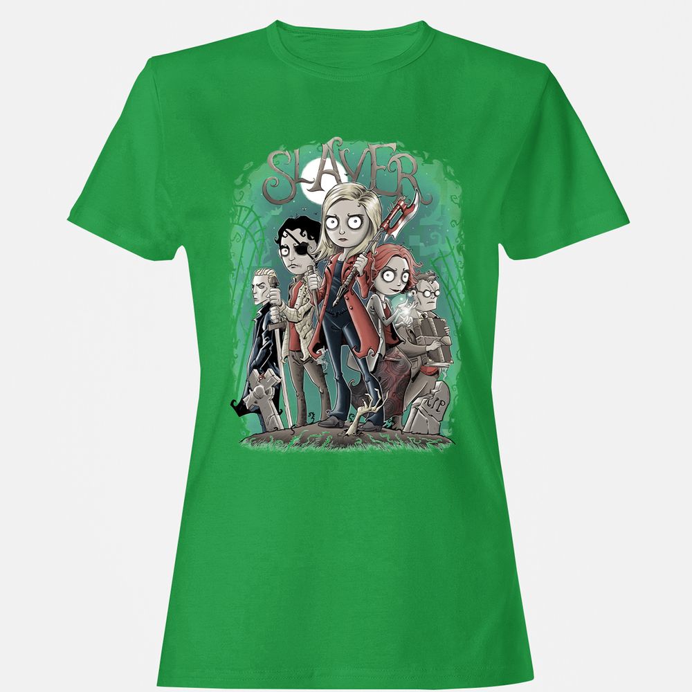 Women's T-Shirt - JA3JZ7AD - Irish Green - 7