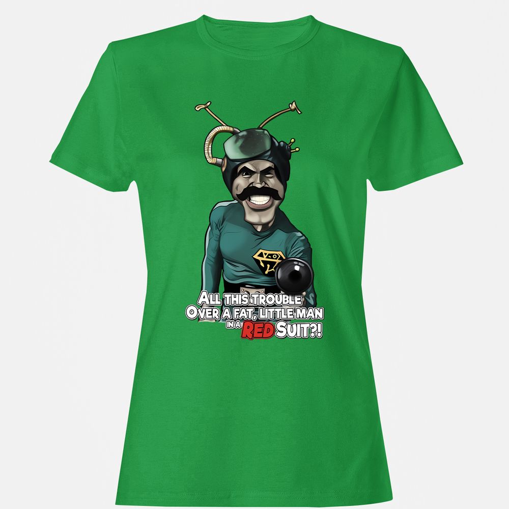 Fatman with red suit - Irish Green - 7