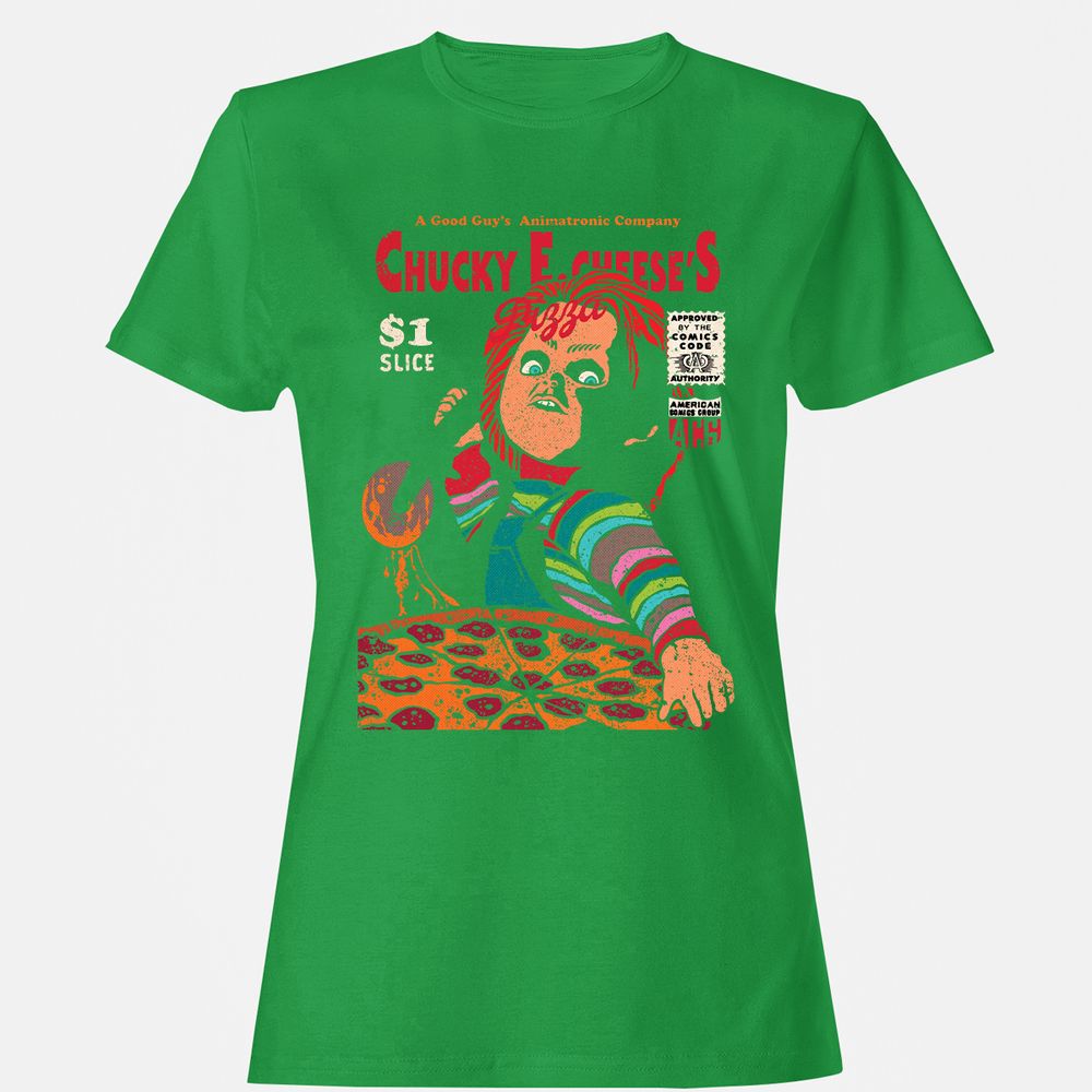 Women's T-Shirt - 86U3BMKD - Irish Green - 7