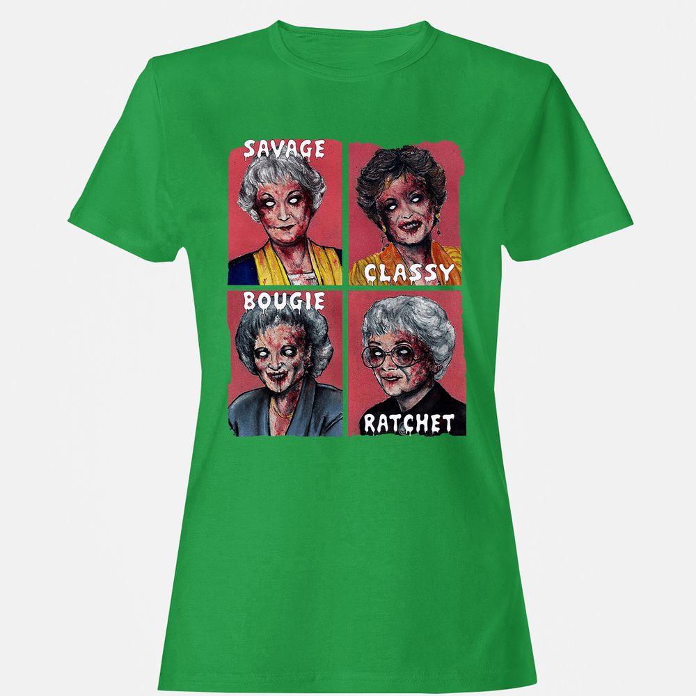Women's T-Shirt - G9UMJP7W - Irish Green - 7
