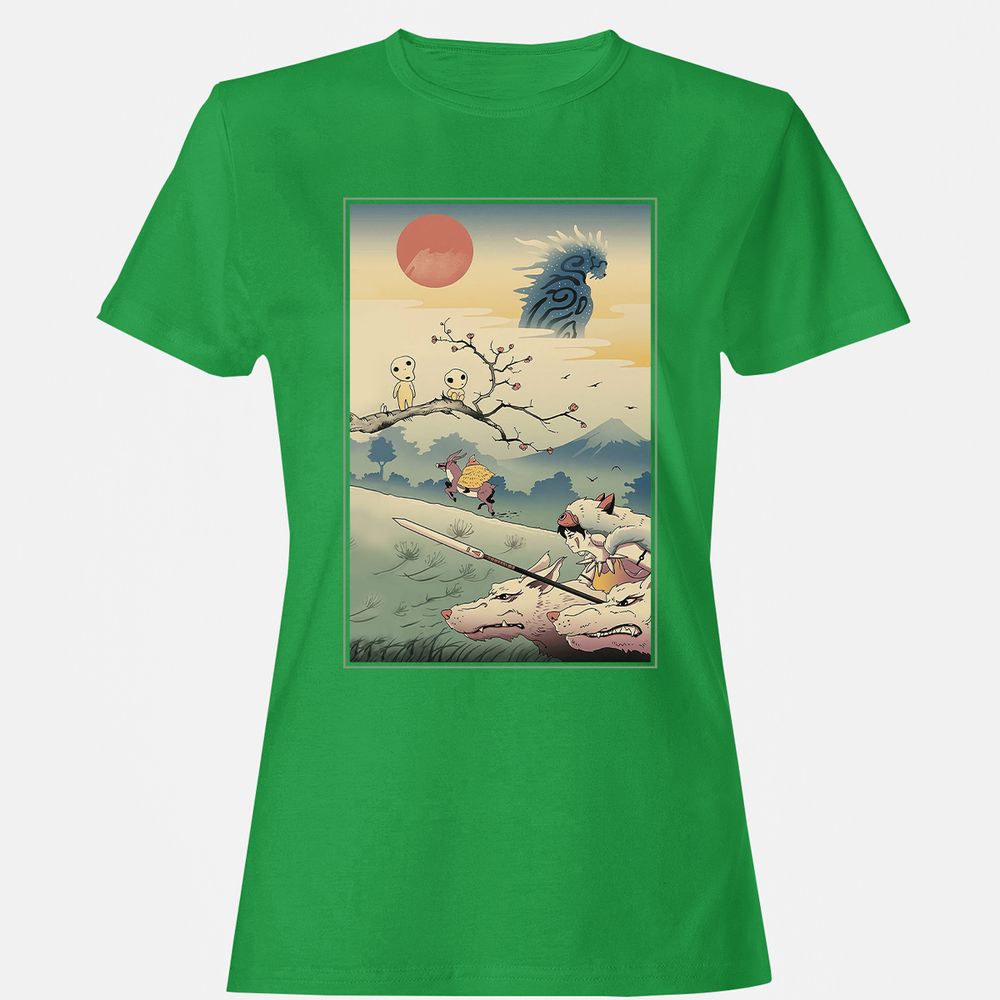 Women's T-Shirt - GEAAQ97V - Irish Green - 7