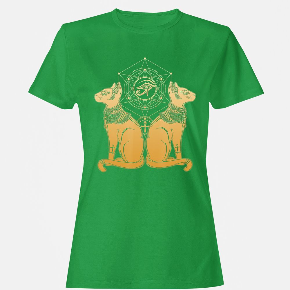 Women's T-Shirt - R4CVBXNE - Irish Green - 7