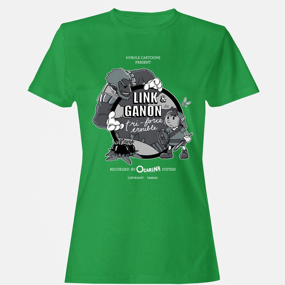 Women's T-Shirt - MHYL88ZX - Irish Green - 7