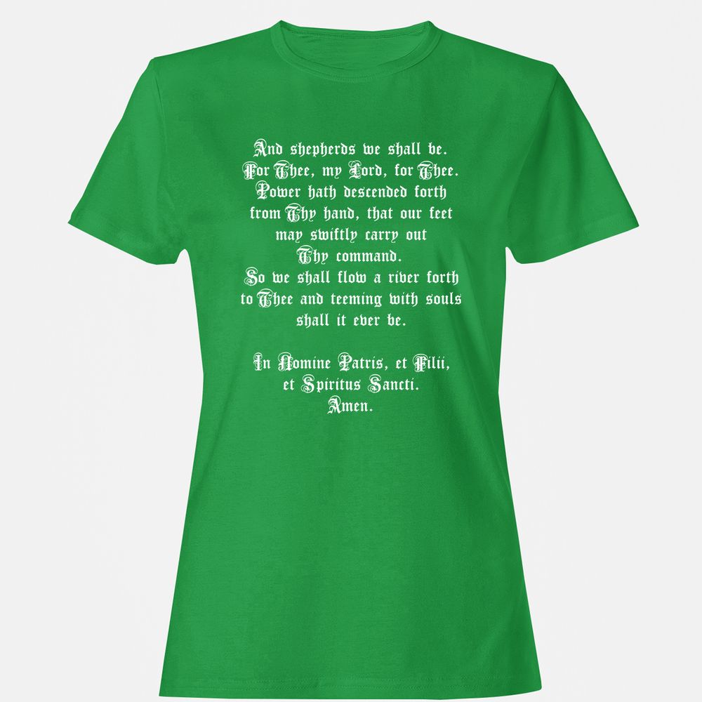 Women's T-Shirt - P5QCGV3U - Irish Green - 7