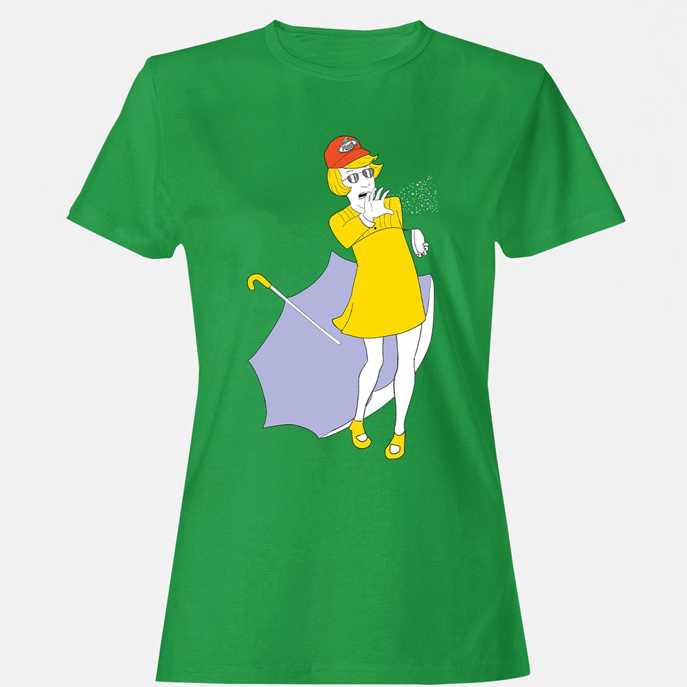 Women's T-Shirt - GZ8YBR3M - Irish Green - 7
