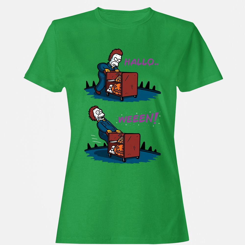 Women's T-Shirt - 4KPM226A - Irish Green - 7