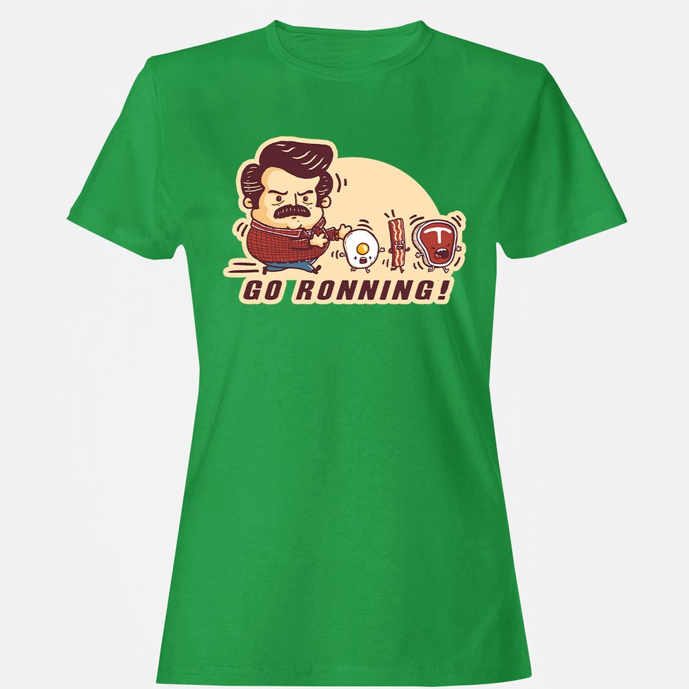 Women's T-Shirt - FVEVYUKC - Irish Green - 7