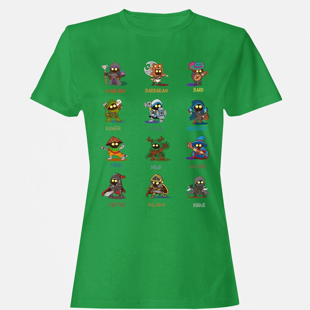 Women's T-Shirt - 3TNWDMTT - Irish Green - 7