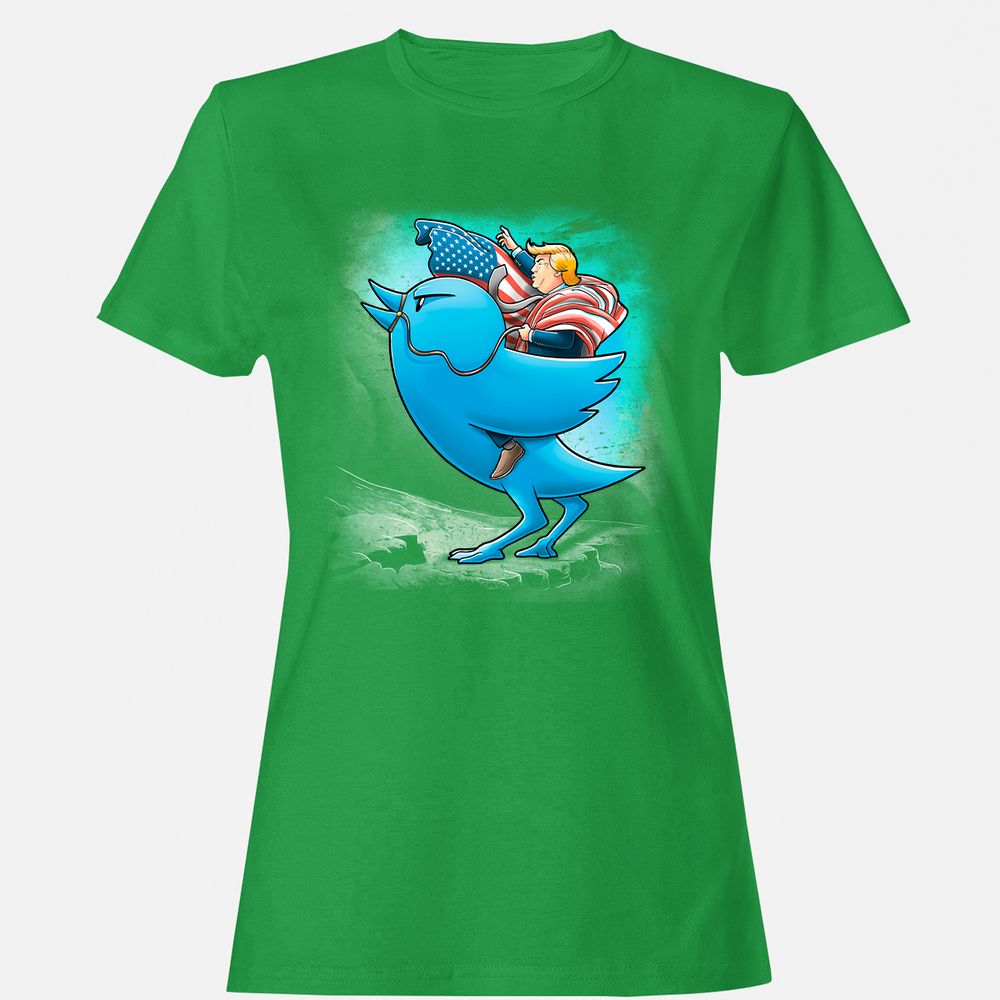 Women's T-Shirt - 8C8XX3AU - Irish Green - 7