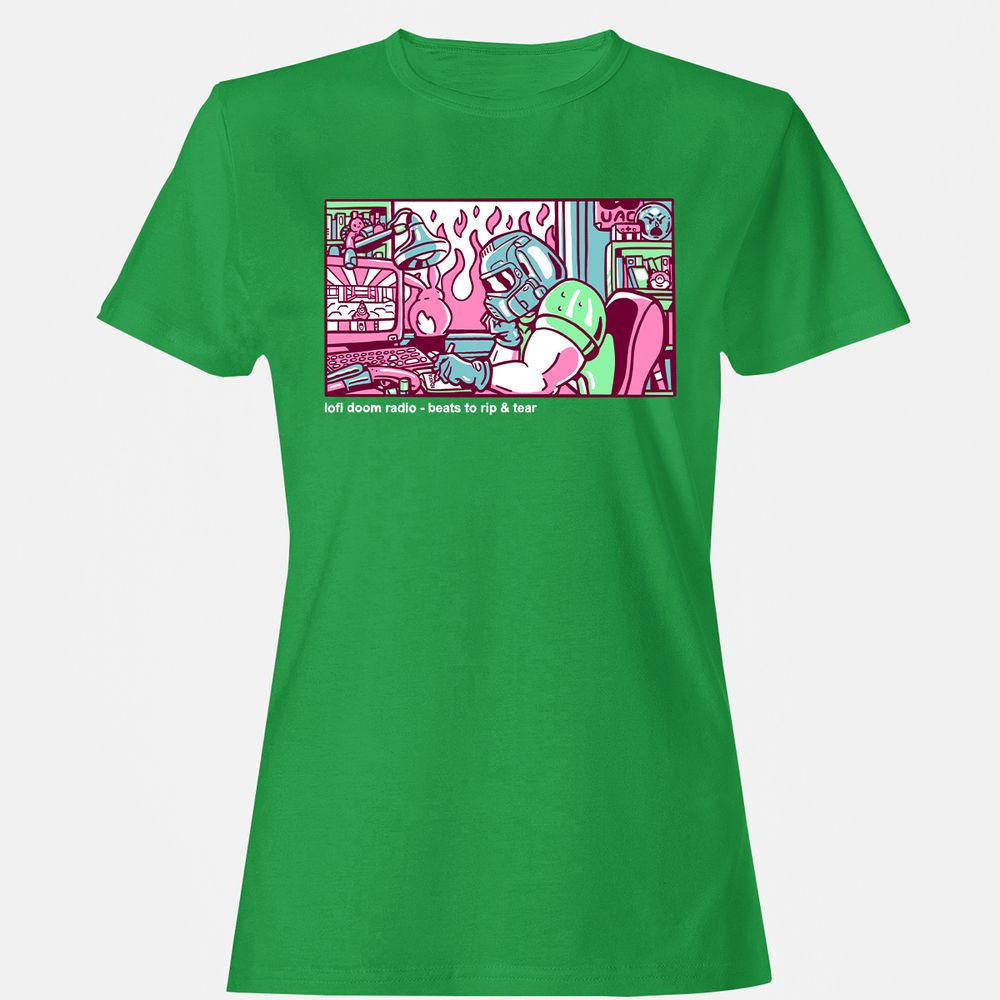 Women's T-Shirt - 3T1QUHZ9 - Irish Green - 7