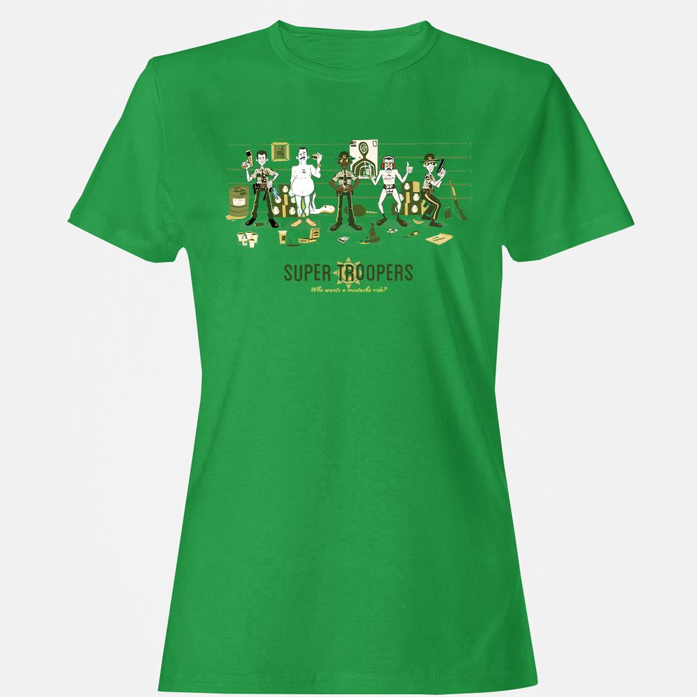 Women's T-Shirt - 3D8UY2FF - Irish Green - 7