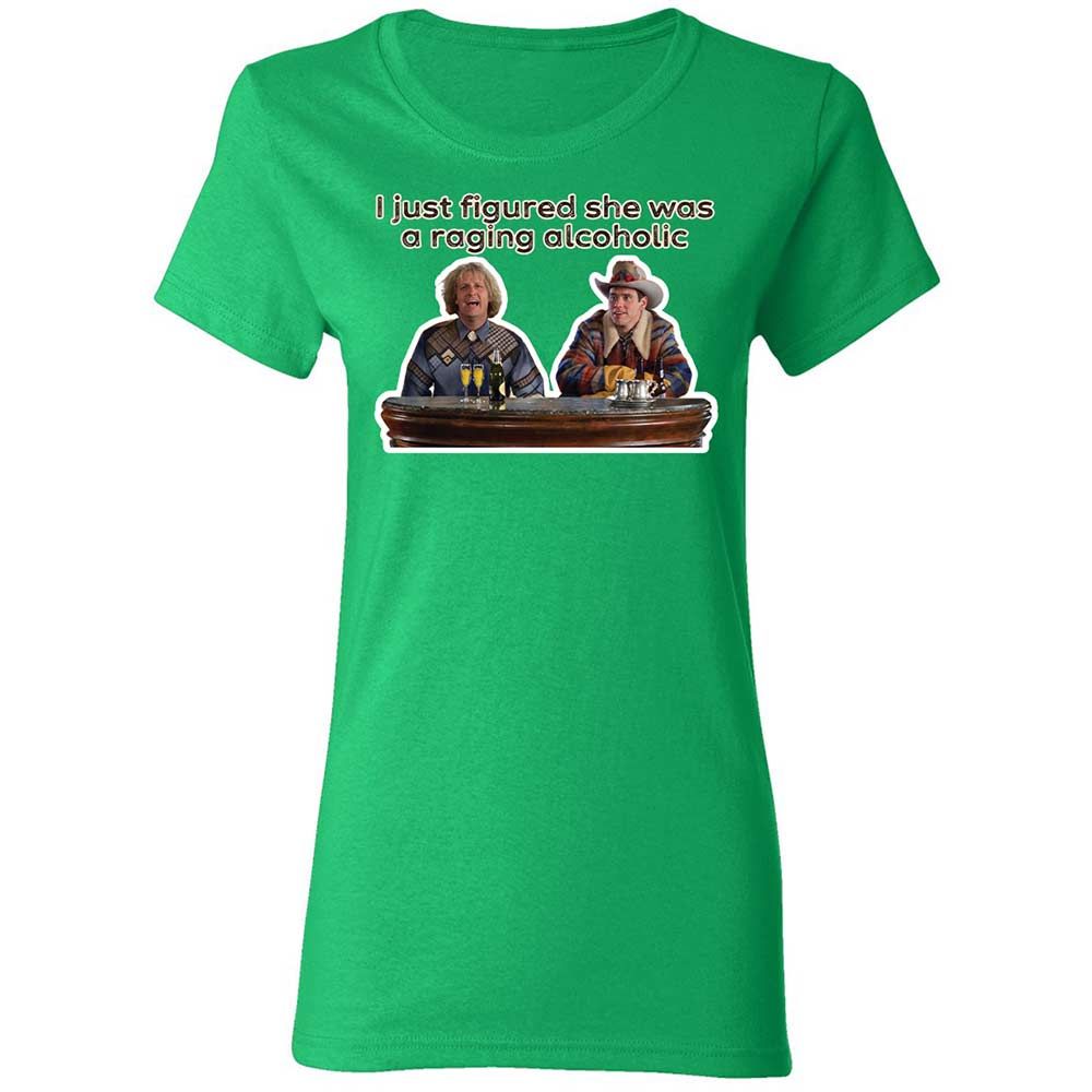 Women's T-Shirt - 4KC3NLHQ - Irish Green - 7