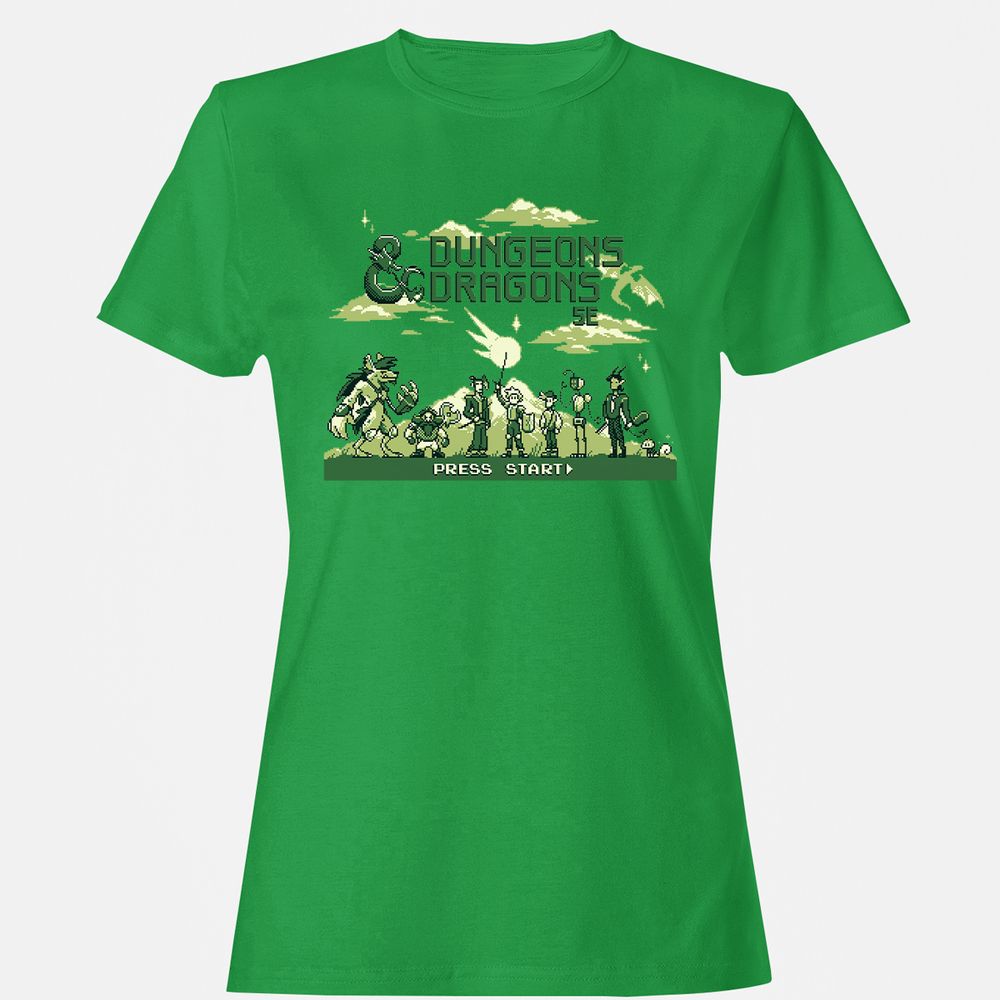Women's T-Shirt - XKG5DMCG - Irish Green - 7