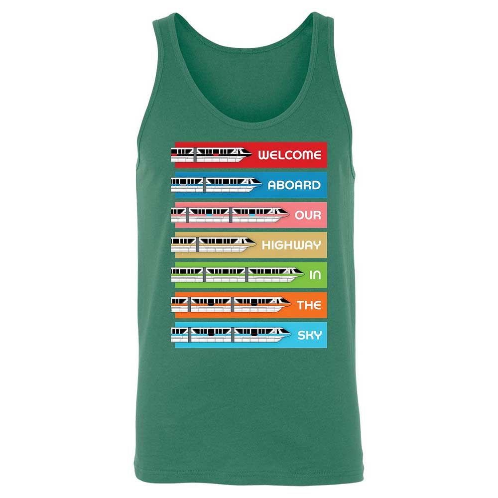 Unisex Jersey Tank - Black - Kelly - 7