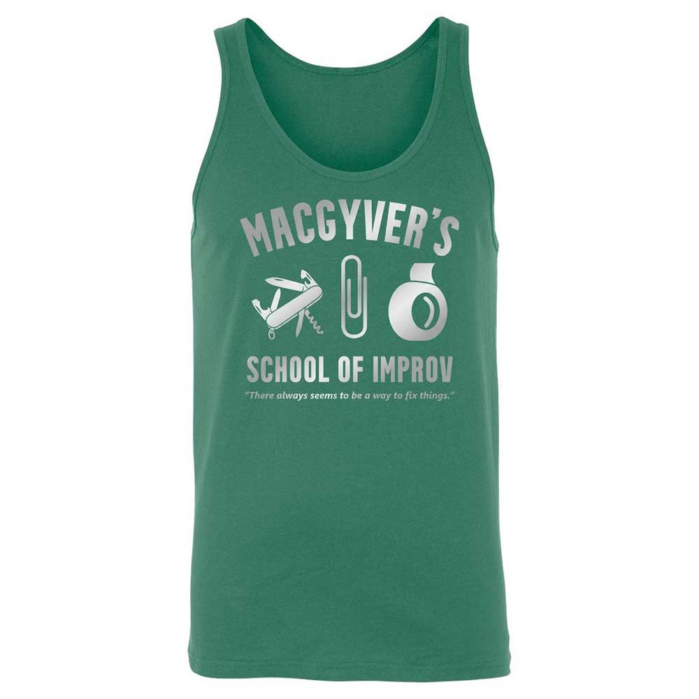 Unisex Jersey Tank - YFXC91HX - Kelly - 7