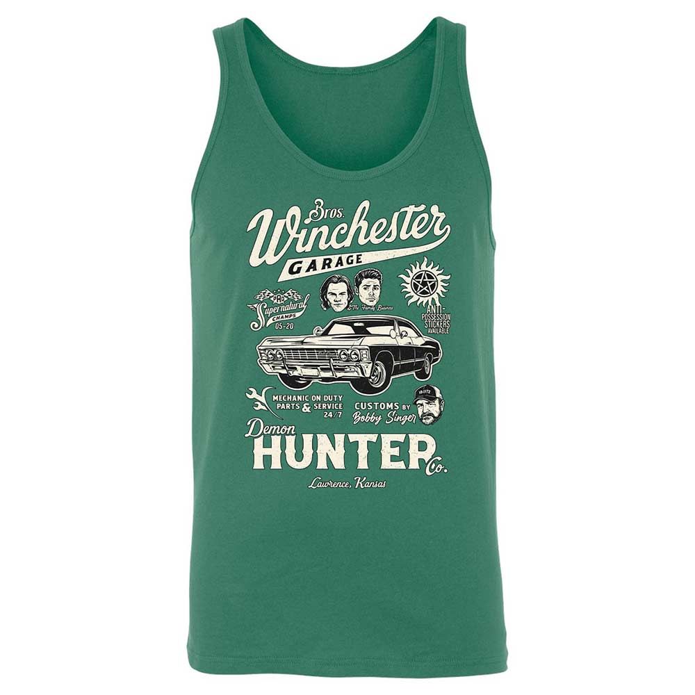Unisex Jersey Tank - HXSVLR1Z - Kelly - 7