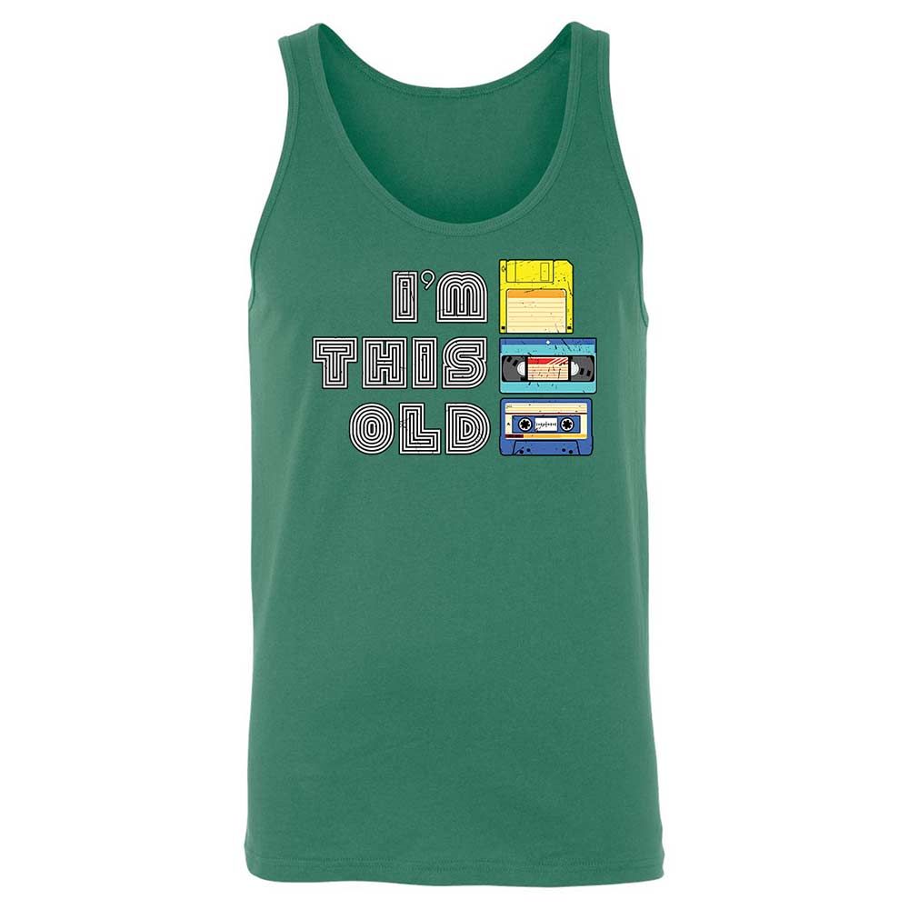 Unisex Jersey Tank - Black - Kelly - 7