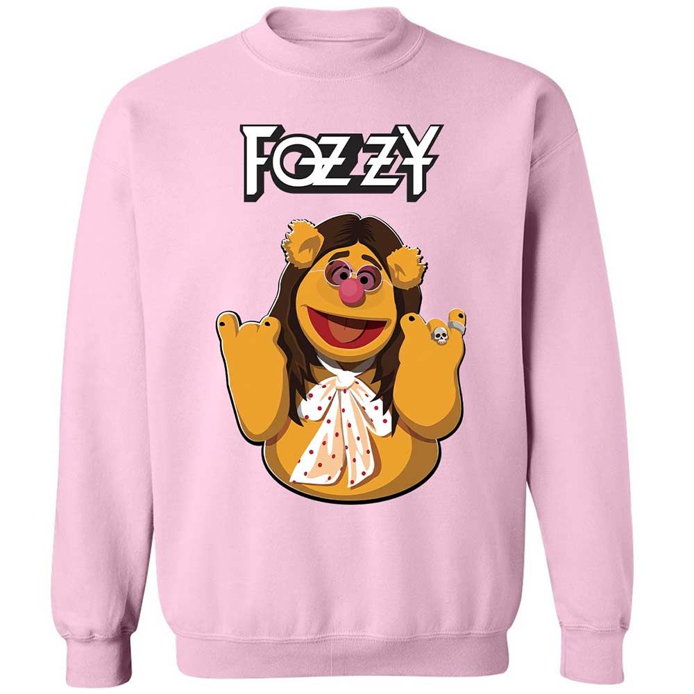 Fozzie Muppet as Rockstar - Light Pink - 7