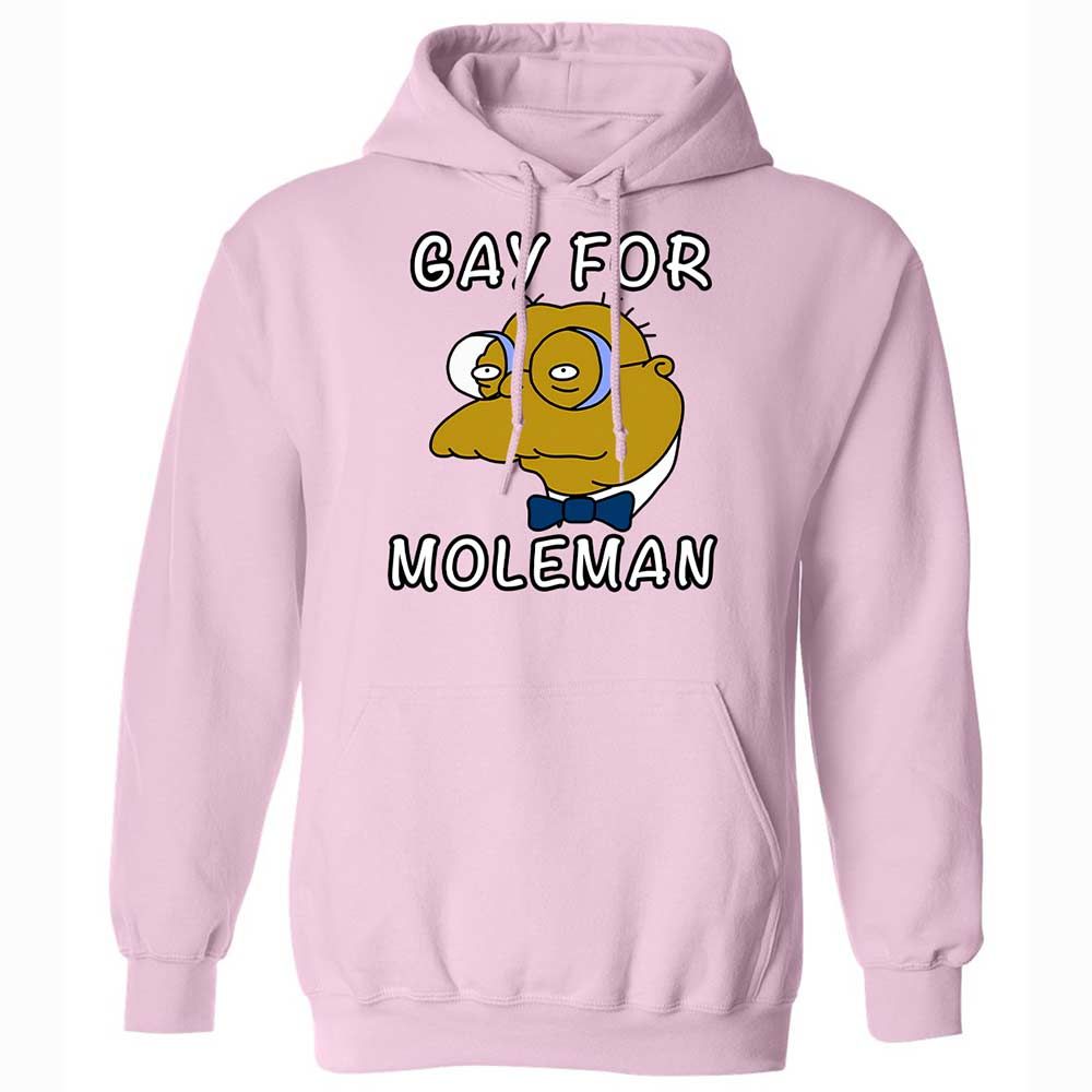 Gay for Moleman - Light Pink - 7