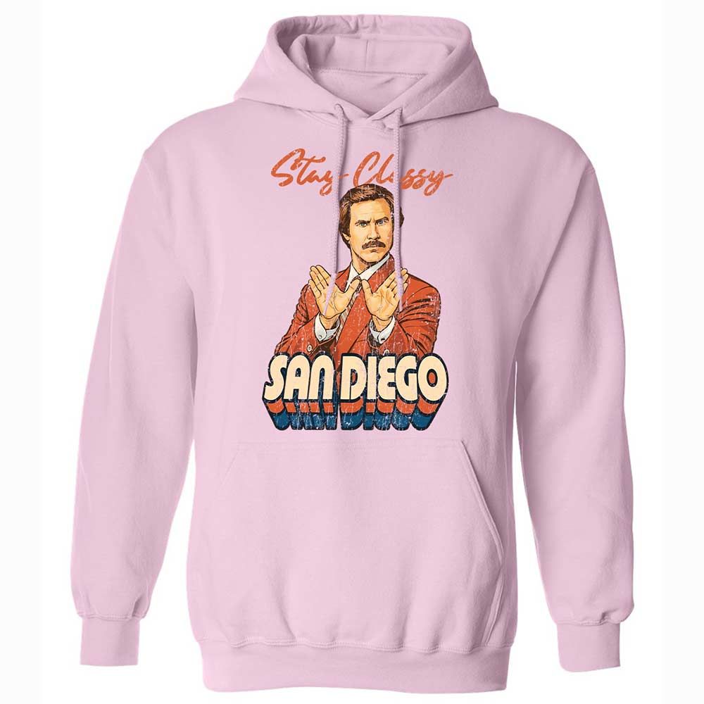 Classic Unisex Hoodie - V8HKDPXP - Light Pink - 7